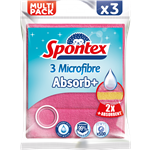 Spontex Absorb+ utěrka z mikrovlákna 3 ks