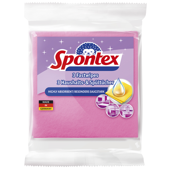 Spontex 3 Fast Wipes Rychloutěrka