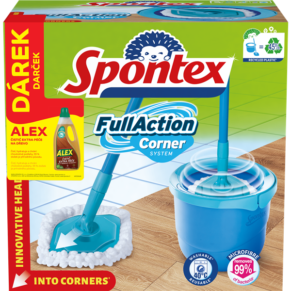 Spontex Full Action Corner System s Alex Extra péče zdarma